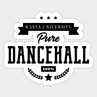 Rasta University Pure Dancehall Reggae Sticker